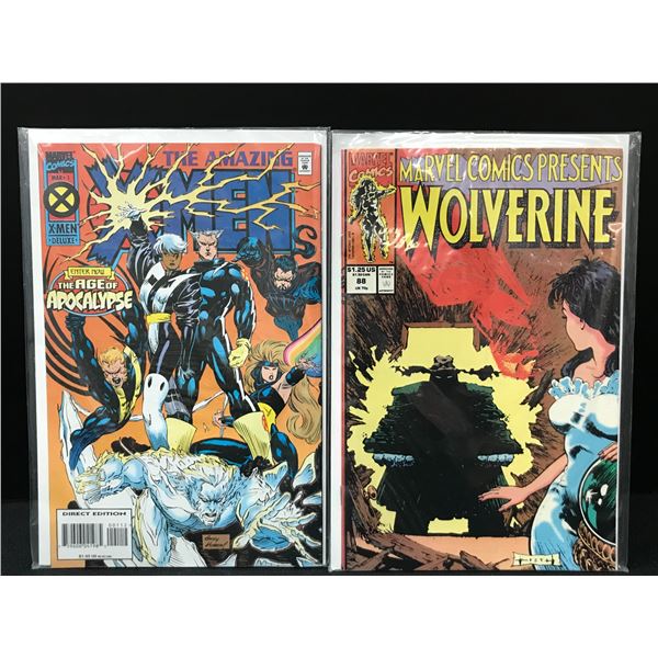 X-MEN #1 AND WOLVERINE # 88 (MARVEL COMICS)