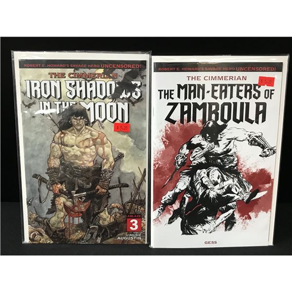 IRON SHADOWS IN THE MOON #3 AND THE MAN-EATERS OF ZAMBOULA