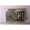 Image 1 : Framed Kiss Memorabilia - 12 1/2" x 16 1/2|"