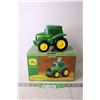 Image 1 : John Deere Johnny Tractor Ceramic Bank (NIB)