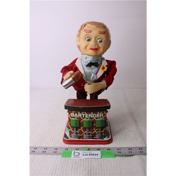 Vintage Battery Operated Bartender (Untested)