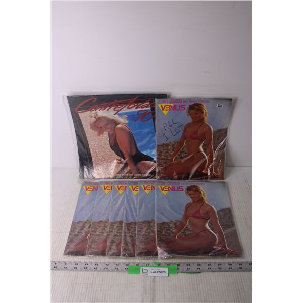 Assorted Swimwear Calendars - 1991