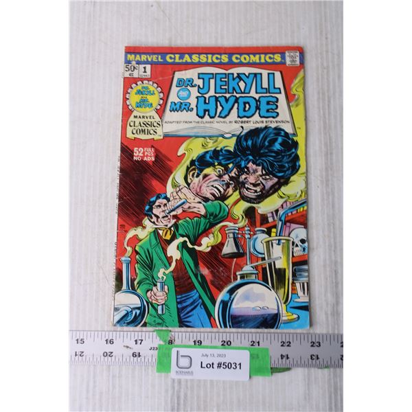 Vintage Marvel Dr. Jekyll and Mr. Hyde Comic Book