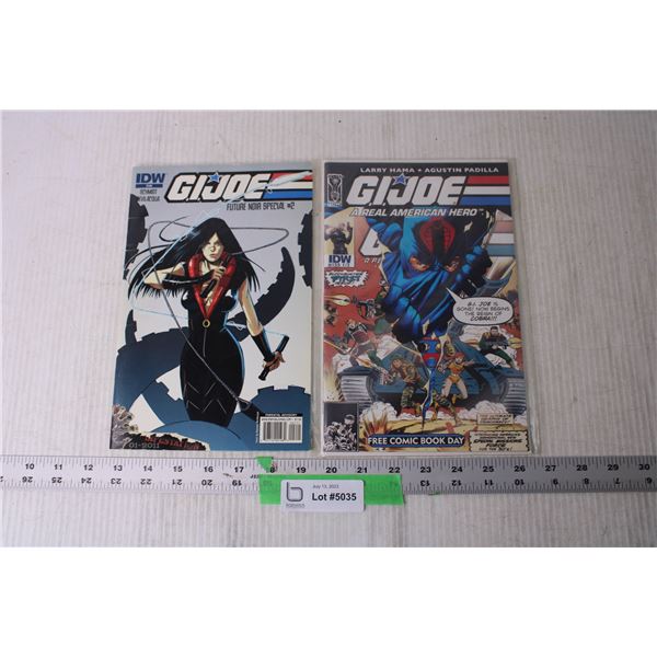(2) G.I. Joe Comic Books