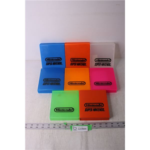 Nintendo SNES Game Cases (Empty)
