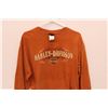 Image 3 : Men's Harley Davidson Long Sleeved Shirt - Size Large