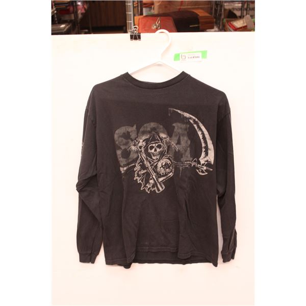 Men's Sons of Anarchy Long Sleeved Shirt - Size Small