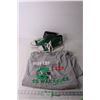 Image 1 : Saskatchewan Roughriders Men's Shirt and Shoes - Size 9 Shoes. XL Shirt