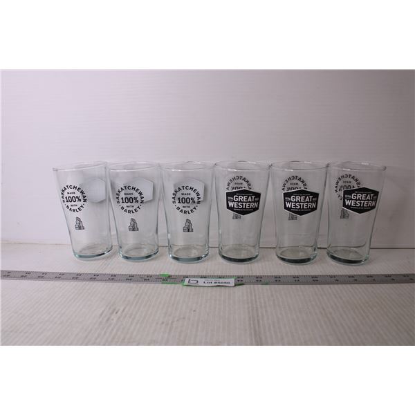 (6) Great Western Glasses