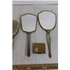 Image 3 : (4) Hair Brush + (3) Handled Mirror