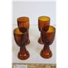 Image 2 : (6) Curling Themed Beer Glasses