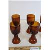 Image 3 : (6) Curling Themed Beer Glasses