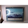 Image 1 : *Framed Art of Planes - 26" x 32" (Broken Glass)