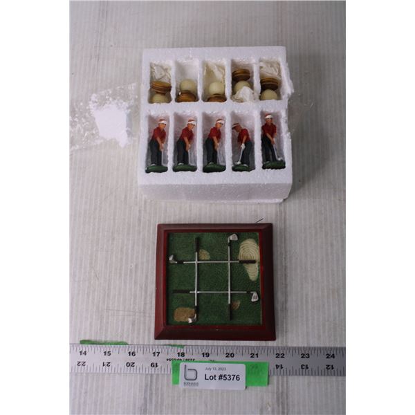 Golf Tic Tac Toe Set