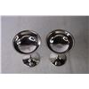 Image 4 : (2) Silver Plated Wine Glasses