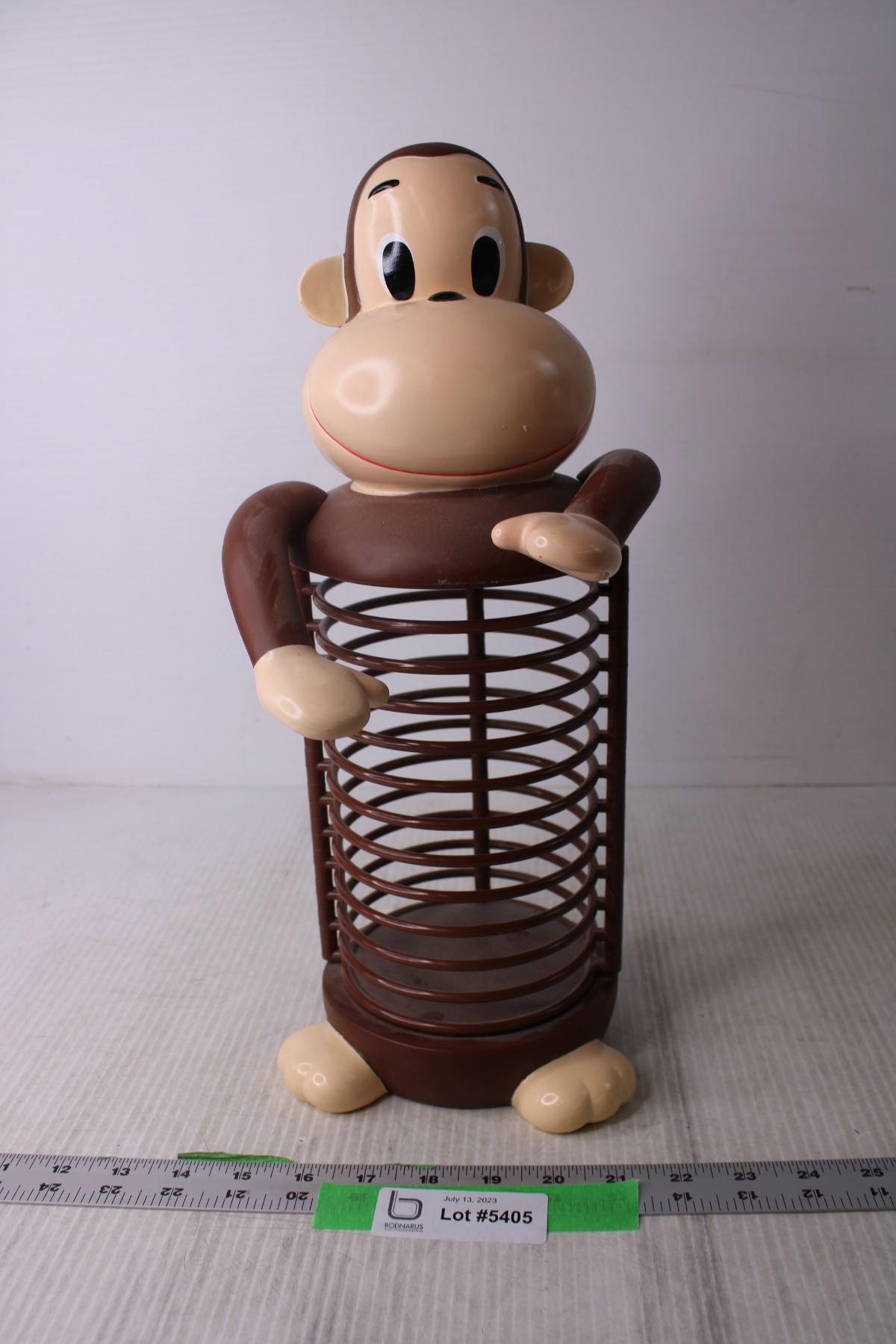 Monkey CD Storage Rack - Bodnarus Auctioneering