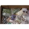 Image 2 : Misc. Green, Purple, Bronze, and White Jewelry Beads and Jewelry Crafting Accessories