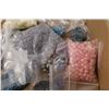 Image 4 : Joe Fresh Mini Elastics (Sealed), Leaf and Misc. Jewelry Beads and Attachments