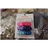 Image 6 : Joe Fresh Mini Elastics (Sealed), Leaf and Misc. Jewelry Beads and Attachments