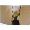 Image 2 : *Brown Lamp with Woven Shade