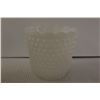 Image 2 : (2) Hobnail Milk Glasses