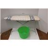 Image 1 : Ironing Board - Plastic Laundry Basket
