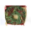 Image 3 : 24" Wreath w/Door Hanger