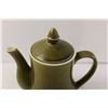 Image 2 : Olive Green Pitcher, Cup, Cream Holder, and Sugar Holder