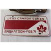 Image 2 : Jeux Canada Games Saskatoon Feb 71 License Plate, Homemade Dustpan