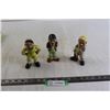 Image 1 : (3) Baseball Figurines