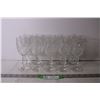 Image 1 : (10) Crystal Glasses