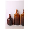 Image 3 : (4) Glass Bottles