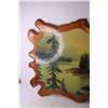 Image 4 : Vintage Wooden Art with Nature Scene