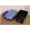 Image 1 : *(2) Plastic Tubs (One with Lid)