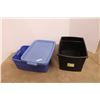 Image 4 : *(2) Plastic Tubs (One with Lid)