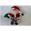 Image 5 : Stuffed Santa - Canada Hockey Puck Ornaments