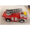Image 3 : Toy Motorcycle, Tonka Toy Firetruck, Misc. Toy Vehicles