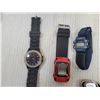 Image 4 : Misc. Wristwatches (Rugrats, Race car) (Suisse Wristwatch Band is Broken)