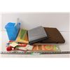 Image 1 : Misc. Binders, Duotangs, Office Supplies (Ladybug Stapler, Door Hangers)