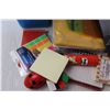 Image 2 : Misc. Binders, Duotangs, Office Supplies (Ladybug Stapler, Door Hangers)
