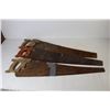 Image 6 : (3) Vintage Hand Saws