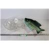 Image 1 : Crystal Bowl - Wall Hanging Fish Platter
