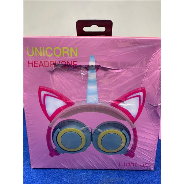 Unicorn Headphone Light Up