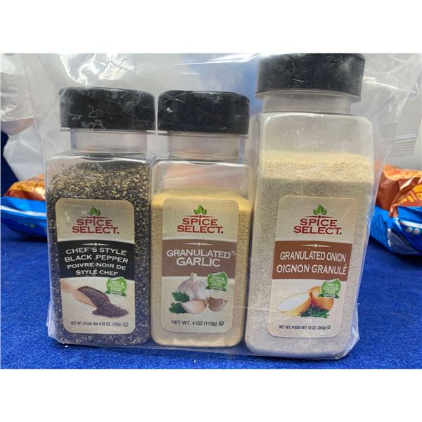 Lot of Spice Select Spices (3ct)