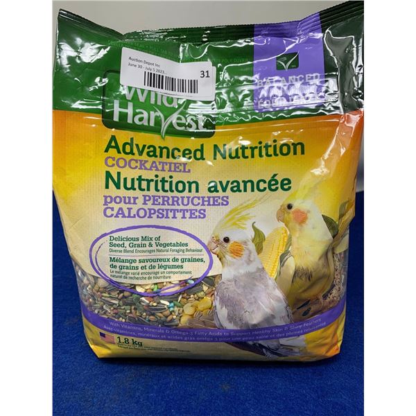 Wild Harvest Advanced Nutrition Cockatiel Food (1.8kg)