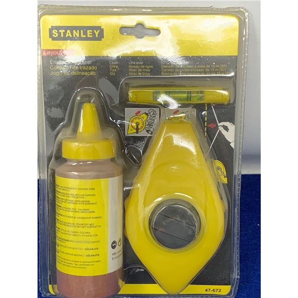 Stanley Layout Set-Chalk and Line Level