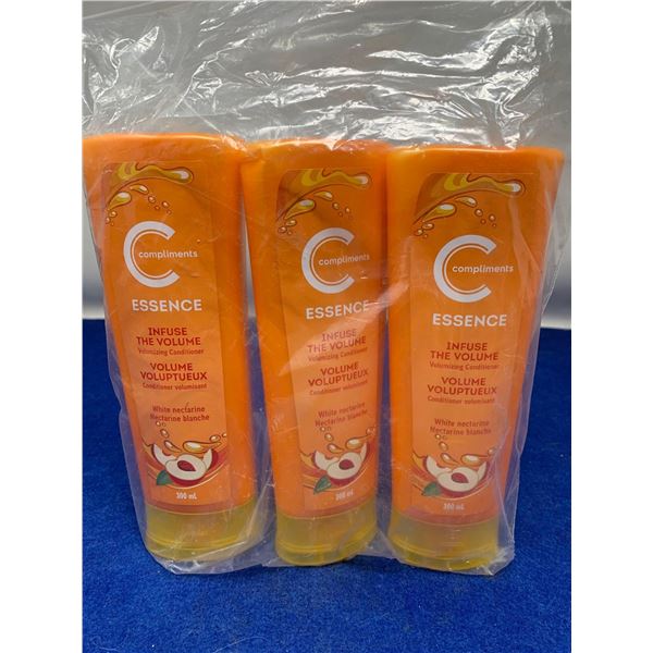 Compliments Essence Infuse the Volume Conditioner (3 x 300ml) White Nectarine