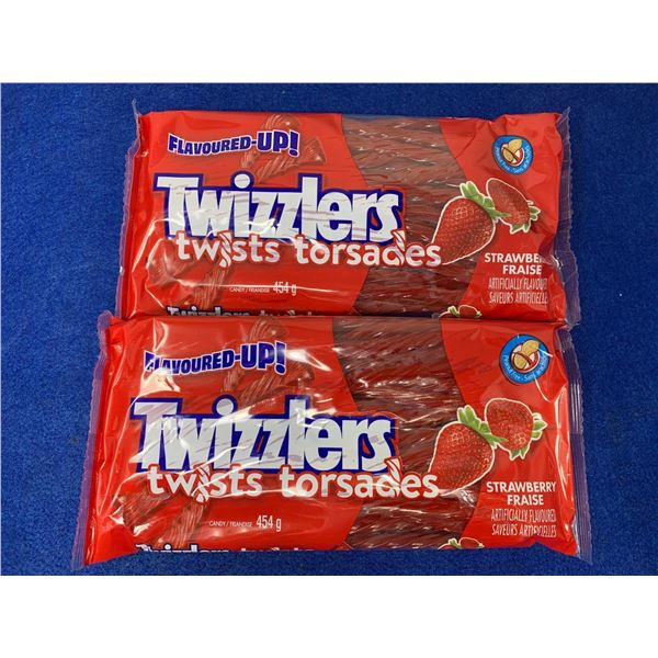 Twizzlers Twists-Strawberry Flavour (2 x 454g)