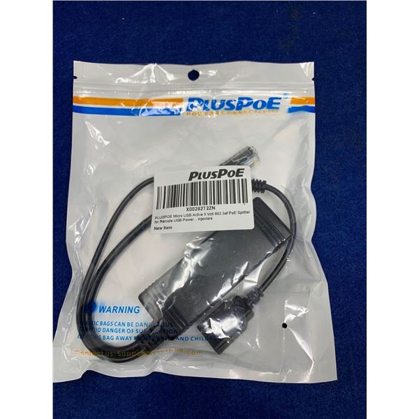 Plus Poe Micro USB Active 5 Volt for Remote USB Power