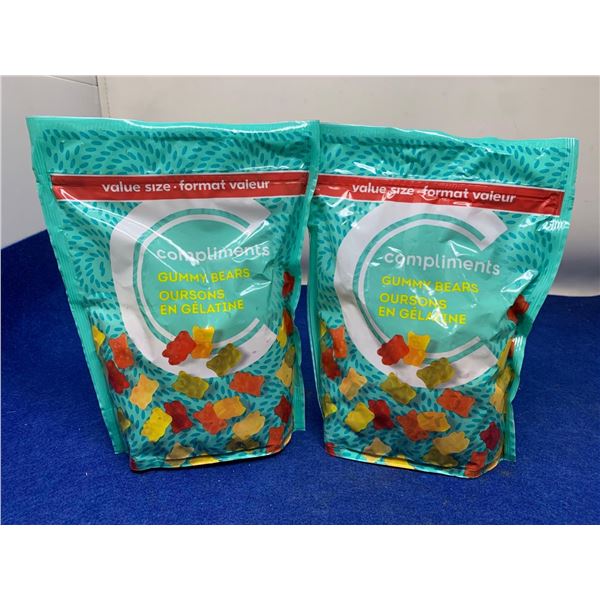 Compliments Gummy Bears (2 x 600g)